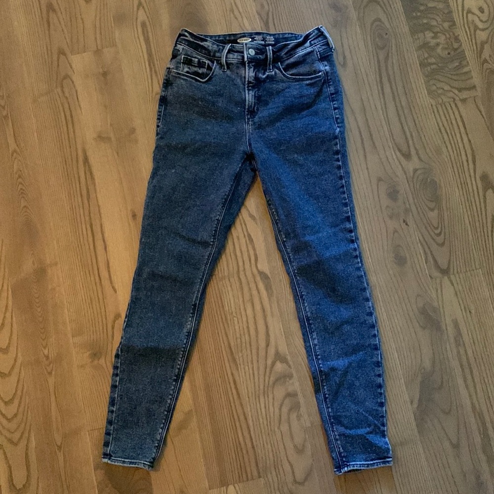 Rockstar skinny dark acid wash jeans